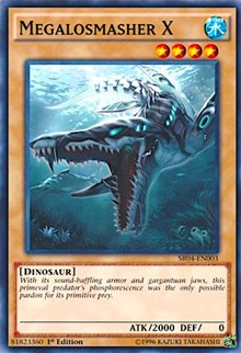 Megalosmasher X [SR04-EN003] Common | Galaxy Games LLC