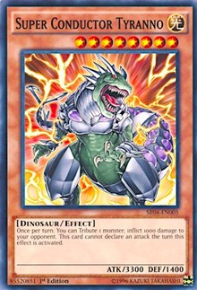 Super Conductor Tyranno [SR04-EN005] Common | Galaxy Games LLC