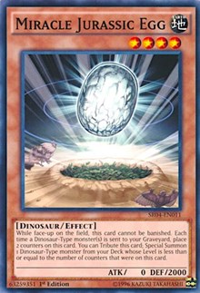 Miracle Jurassic Egg [SR04-EN011] Common | Galaxy Games LLC