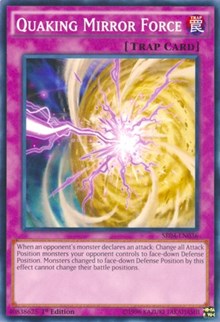 Quaking Mirror Force [SR04-EN036] Common | Galaxy Games LLC