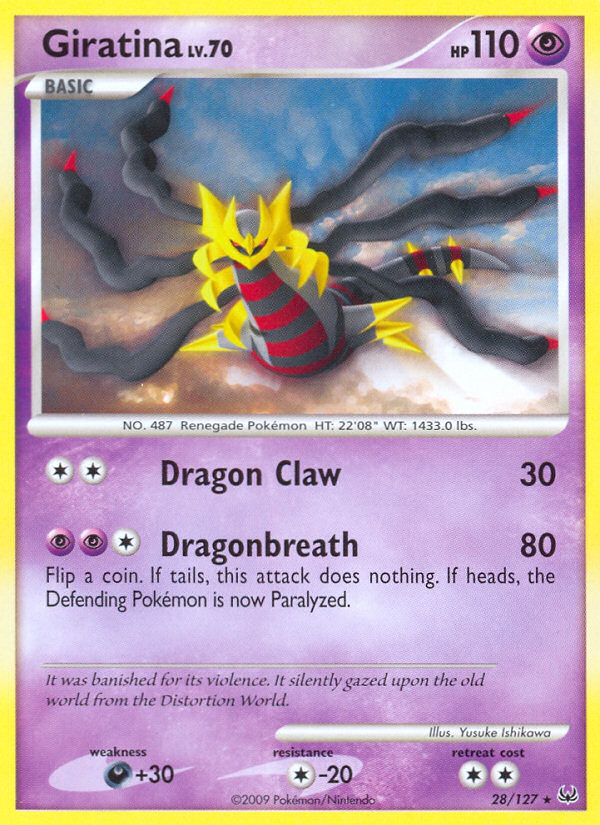 Giratina (28/127) [Platinum: Base Set] | Galaxy Games LLC