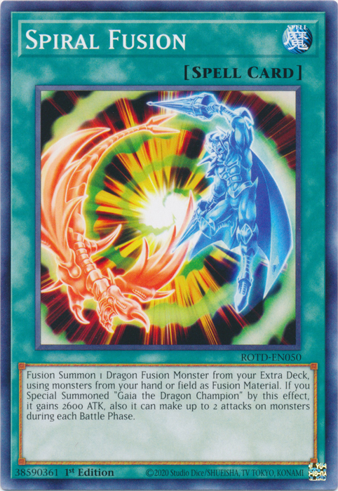 Spiral Fusion [ROTD-EN050] Common | Galaxy Games LLC