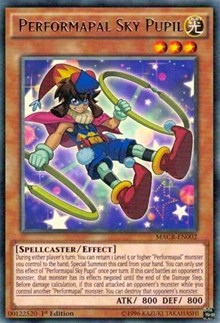 Performapal Sky Pupil [MACR-EN002] Rare | Galaxy Games LLC