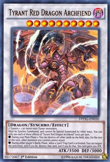 Tyrant Red Dragon Archfiend [DPDG-EN030] Ultra Rare | Galaxy Games LLC