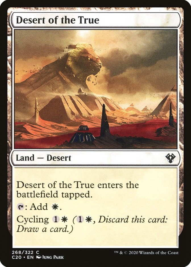 Desert of the True [Commander 2020] | Galaxy Games LLC