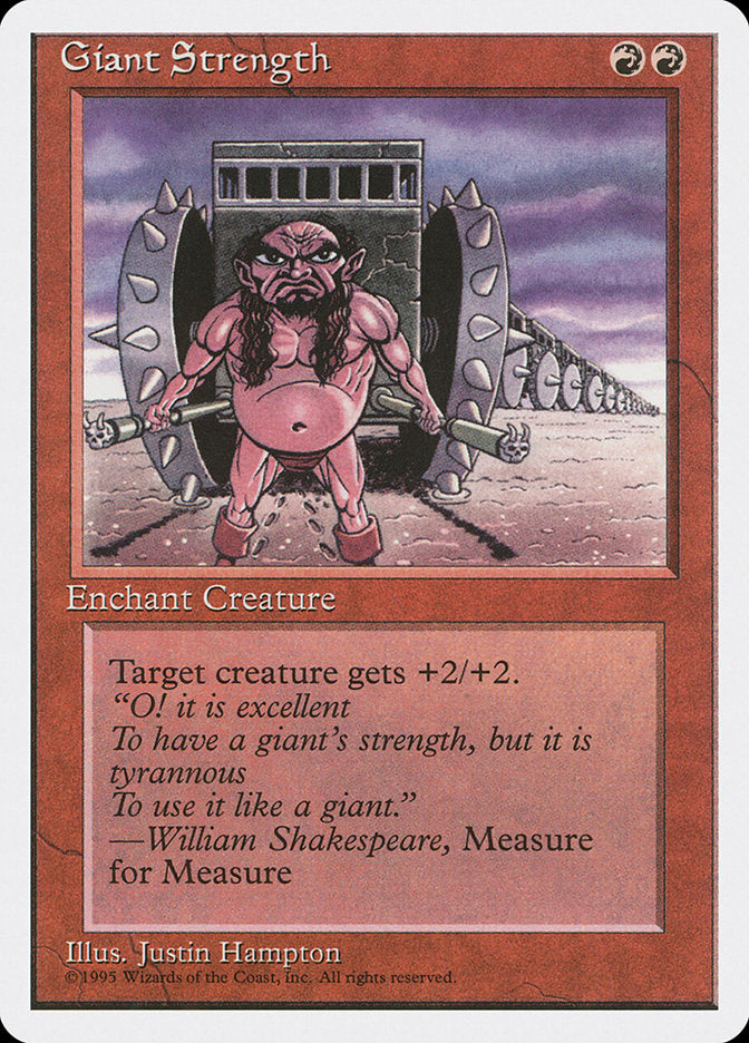 Giant Strength [Fourth Edition] | Galaxy Games LLC