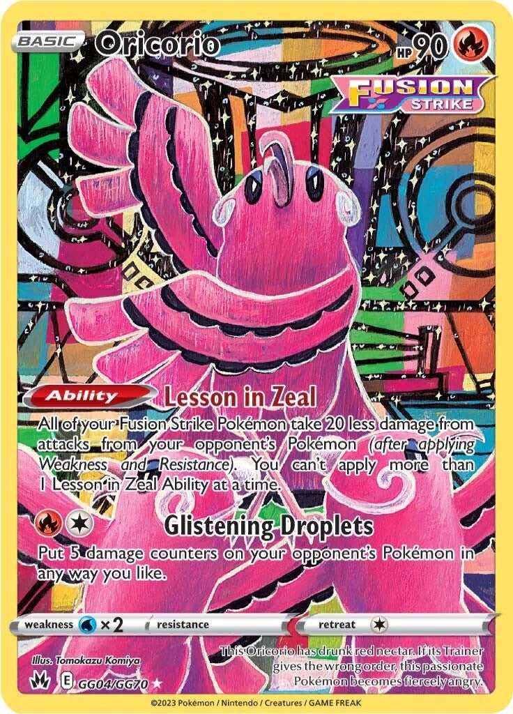 Oricorio (GG04/GG70) [Sword & Shield: Crown Zenith] | Galaxy Games LLC