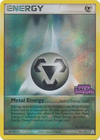 Metal Energy (95/110) (Stamped) [EX: Holon Phantoms] | Galaxy Games LLC