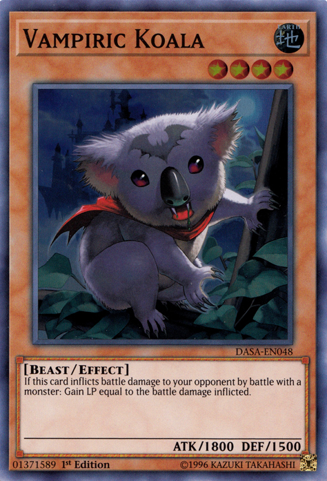 Vampiric Koala [DASA-EN048] Super Rare | Galaxy Games LLC