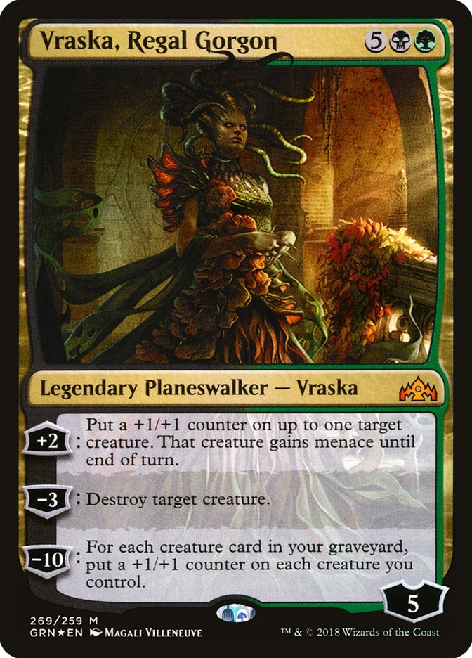 Vraska, Regal Gorgon [Guilds of Ravnica] | Galaxy Games LLC