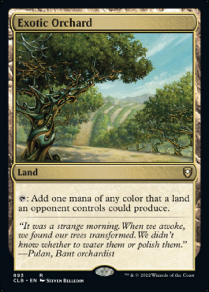 Exotic Orchard [Commander Legends: Battle for Baldur's Gate] | Galaxy Games LLC