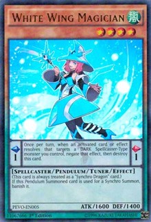 White Wing Magician [PEVO-EN005] Ultra Rare | Galaxy Games LLC