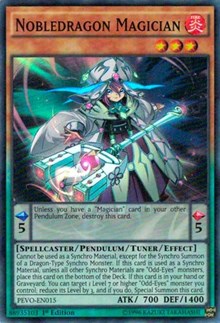 Nobledragon Magician [PEVO-EN015] Super Rare | Galaxy Games LLC