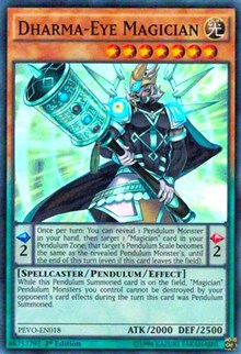 Dharma-Eye Magician [PEVO-EN018] Super Rare | Galaxy Games LLC