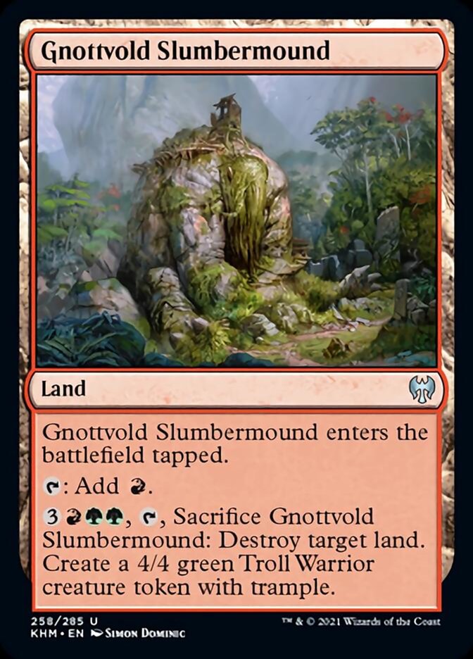 Gnottvold Slumbermound [Kaldheim] | Galaxy Games LLC
