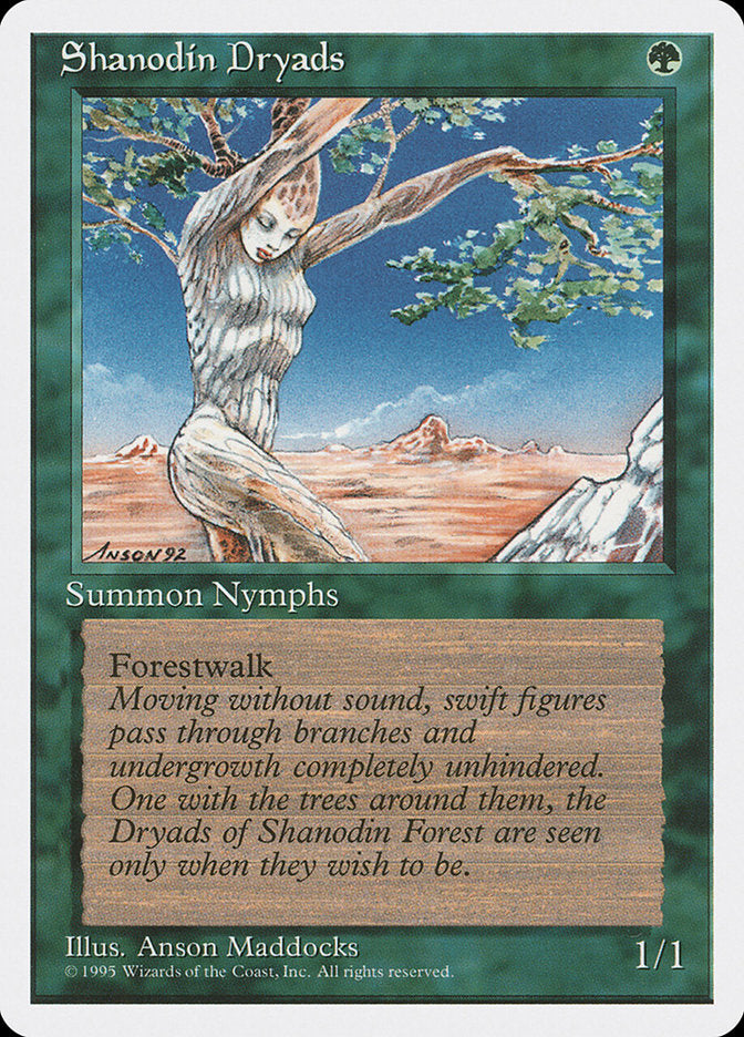 Shanodin Dryads [Fourth Edition] | Galaxy Games LLC