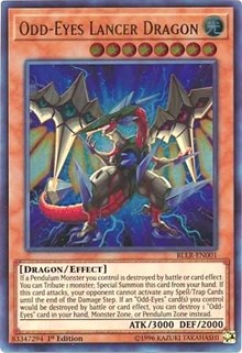 Odd-Eyes Lancer Dragon [BLLR-EN001] Ultra Rare | Galaxy Games LLC