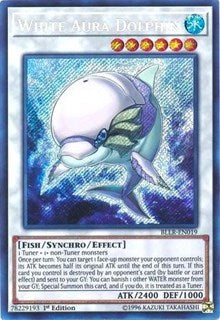 White Aura Dolphin [BLLR-EN019] Secret Rare | Galaxy Games LLC