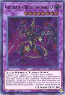 Gladiator Beast Andabata [BLLR-EN022] Ultra Rare | Galaxy Games LLC