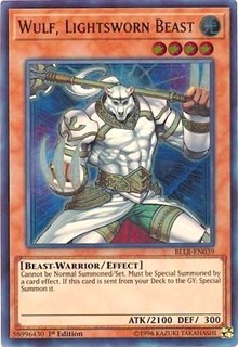 Wulf, Lightsworn Beast [BLLR-EN039] Ultra Rare | Galaxy Games LLC