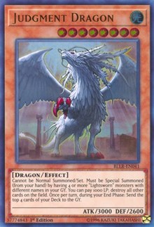 Judgment Dragon [BLLR-EN041] Ultra Rare | Galaxy Games LLC