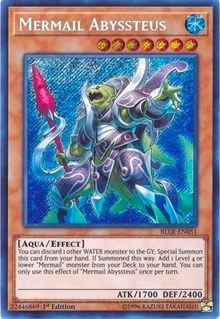 Mermail Abyssteus [BLLR-EN051] Secret Rare | Galaxy Games LLC