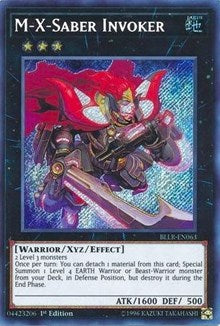 M-X-Saber Invoker [BLLR-EN063] Secret Rare | Galaxy Games LLC