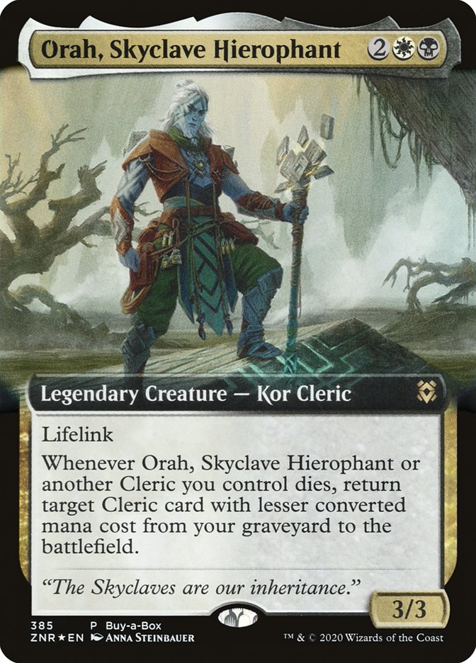 Orah, Skyclave Hierophant (Buy-A-Box) [Zendikar Rising] | Galaxy Games LLC