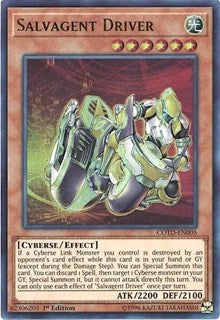 Salvagent Driver [COTD-EN005] Ultra Rare | Galaxy Games LLC