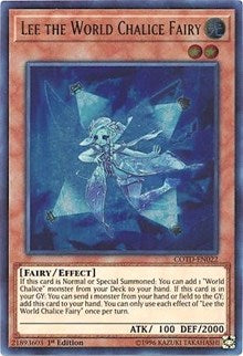 Lee the World Chalice Fairy [COTD-EN022] Ultra Rare | Galaxy Games LLC