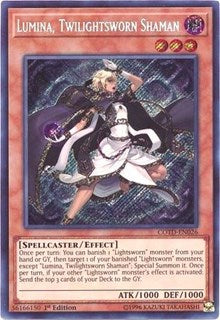 Lumina, Twilightsworn Shaman [COTD-EN026] Secret Rare | Galaxy Games LLC