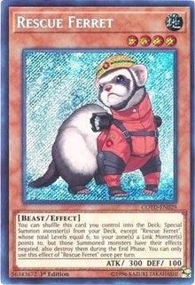 Rescue Ferret [COTD-EN029] Secret Rare | Galaxy Games LLC