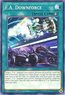 F.A. Downforce [COTD-EN089] Common | Galaxy Games LLC