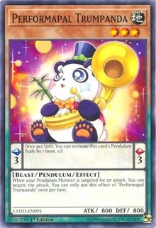 Performapal Trumpanda [COTD-EN095] Common | Galaxy Games LLC