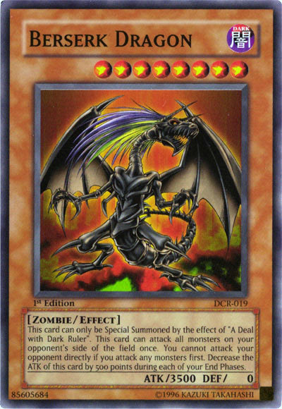 Berserk Dragon [DCR-019] Super Rare | Galaxy Games LLC