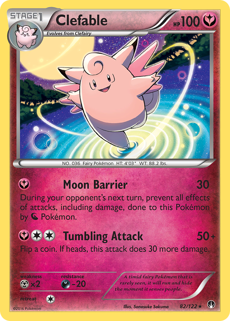 Clefable (82/122) [XY: BREAKpoint] | Galaxy Games LLC