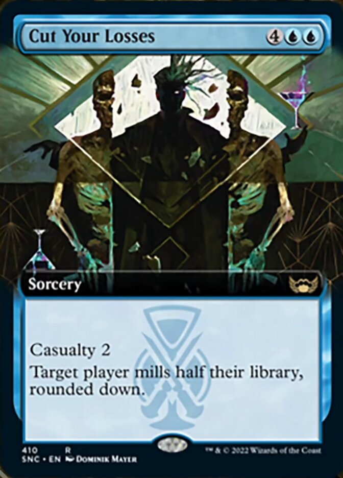 Cut Your Losses (Extended Art) [Streets of New Capenna] | Galaxy Games LLC