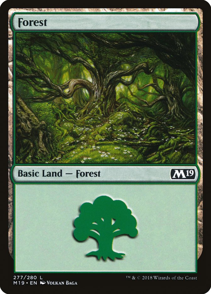 Forest (277) [Core Set 2019] | Galaxy Games LLC