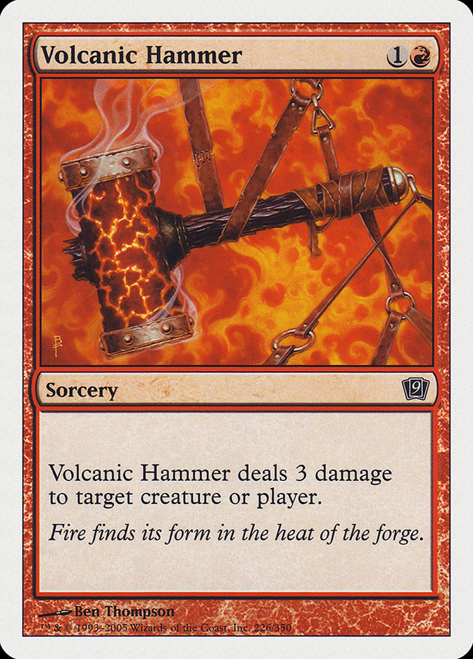 Volcanic Hammer [Ninth Edition] | Galaxy Games LLC