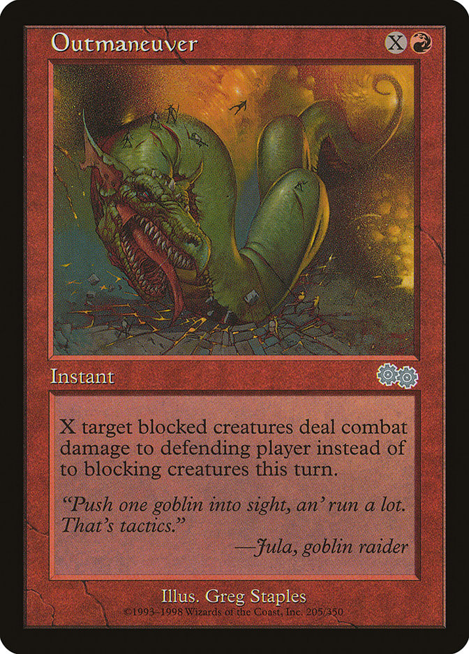 Outmaneuver [Urza's Saga] | Galaxy Games LLC