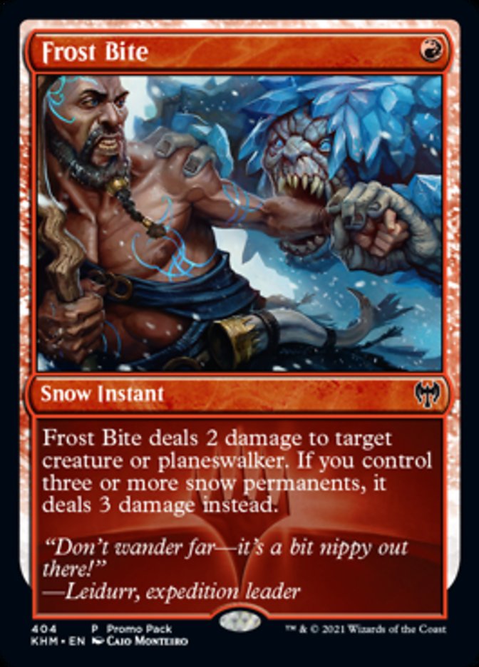 Frost Bite (Promo Pack) [Kaldheim Promos] | Galaxy Games LLC