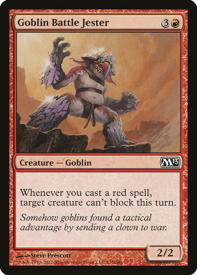 Goblin Battle Jester [Magic 2013] | Galaxy Games LLC