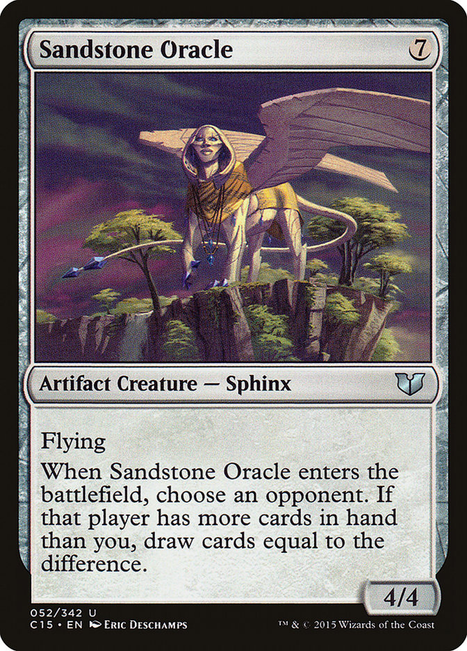 Sandstone Oracle [Commander 2015] | Galaxy Games LLC