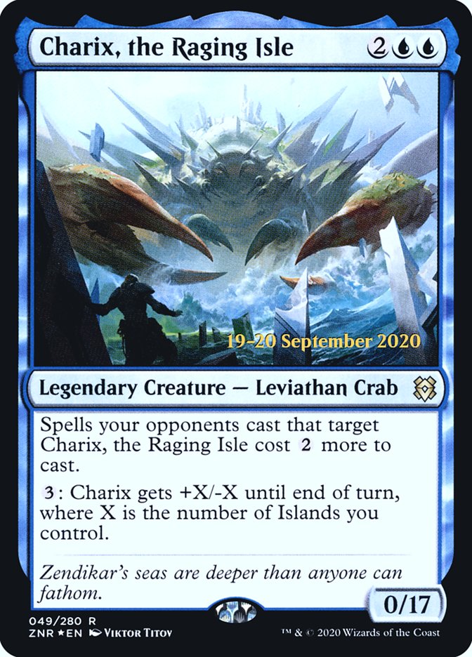 Charix, the Raging Isle [Zendikar Rising Prerelease Promos] | Galaxy Games LLC