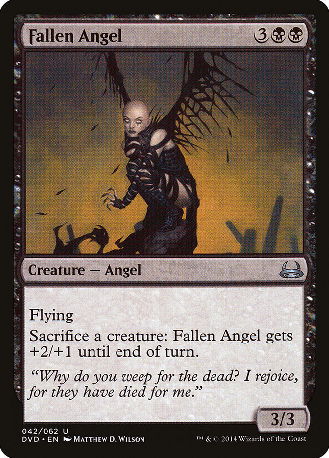 Fallen Angel (Divine vs. Demonic) [Duel Decks Anthology] | Galaxy Games LLC