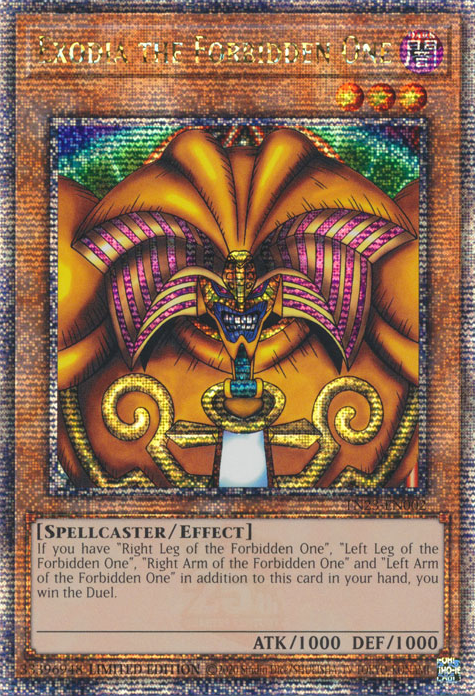 Exodia the Forbidden One [TN23-EN002] Quarter Century Secret Rare | Galaxy Games LLC