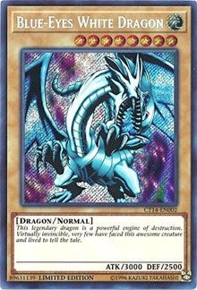 Blue-Eyes White Dragon [CT14-EN002] Secret Rare | Galaxy Games LLC