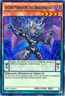 Lector Pendulum, the Dracoverlord [MP17-EN014] Ultra Rare | Galaxy Games LLC