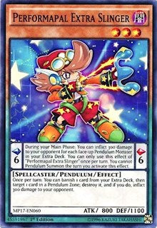 Performapal Extra Slinger [MP17-EN060] Common | Galaxy Games LLC