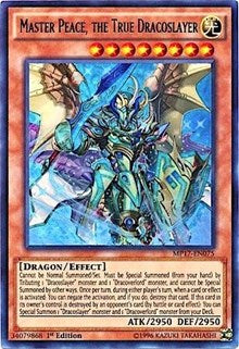 Master Peace, the True Dracoslayer [MP17-EN075] Ultra Rare | Galaxy Games LLC